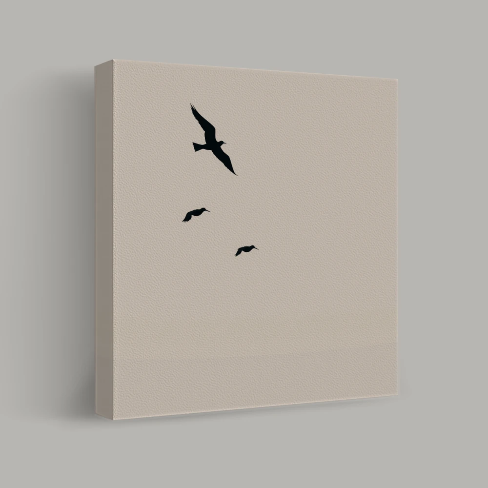 Ascending Trio — canvas