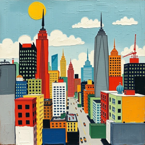 Kaleidoscope Skyline