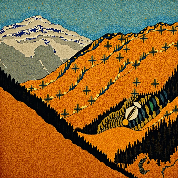 Whispering Peaks in Autumn