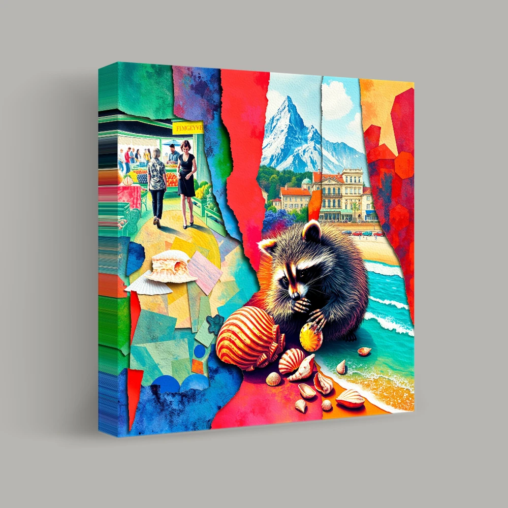 Fragmented Horizons — canvas
