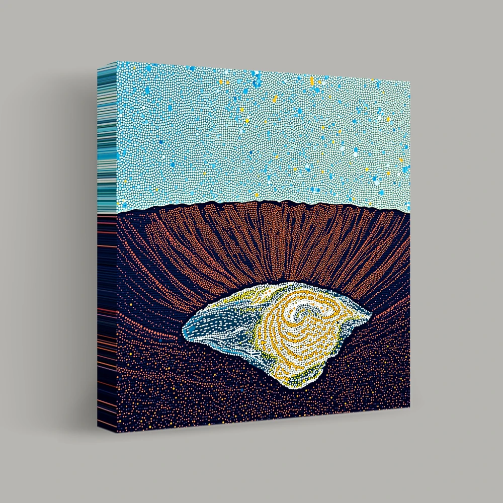 Patterns of the Celestial Abyss — canvas