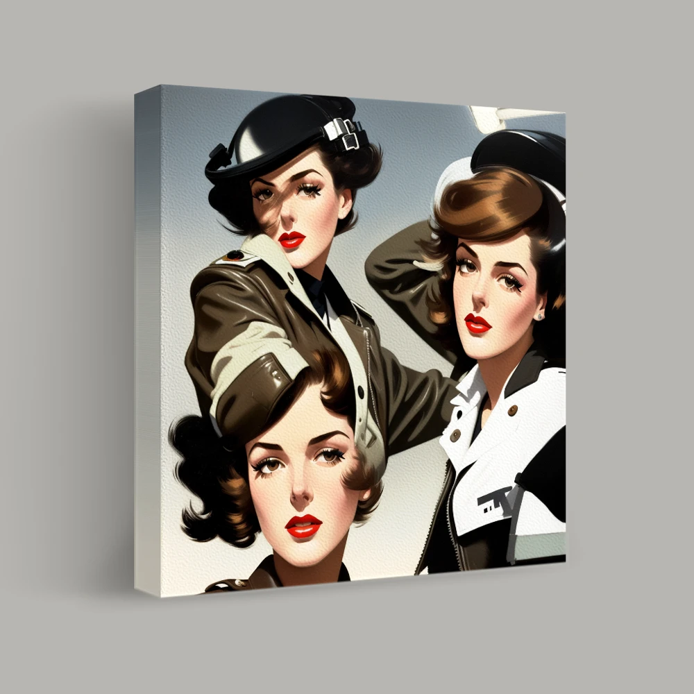 Glamour of a Bygone Era — canvas