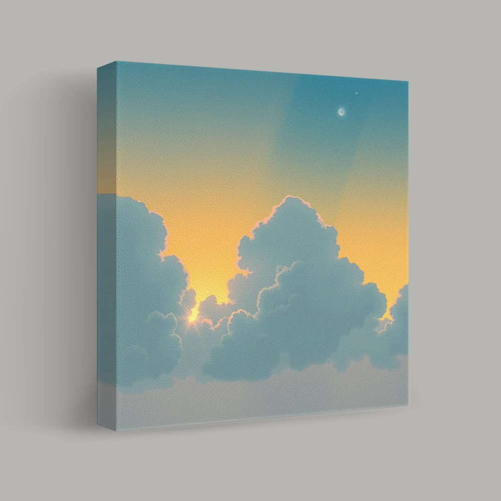 Dawn's Embrace — canvas