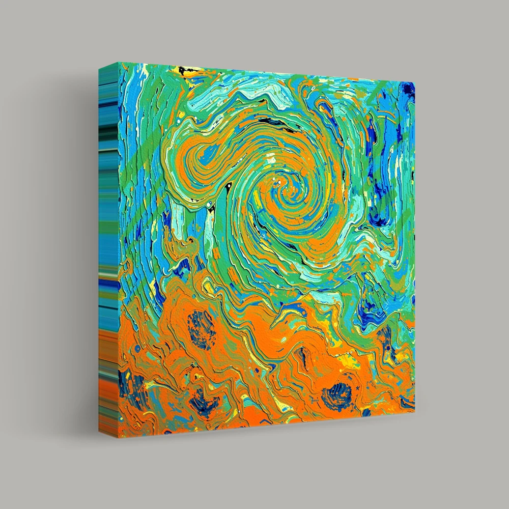 Swirls of Vibrancy — canvas