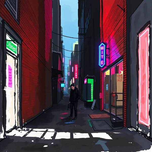 Neon Alley Rendezvous