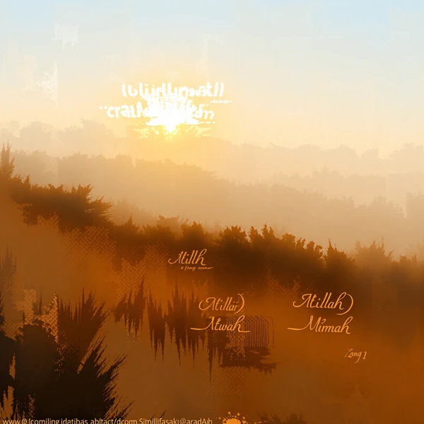 Misty Forest Sunrise