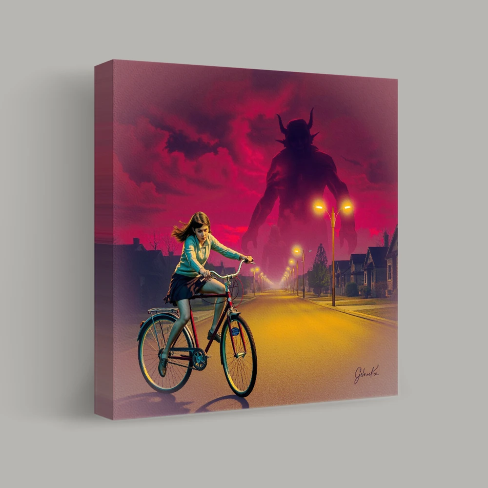 Veil of Dusk — canvas