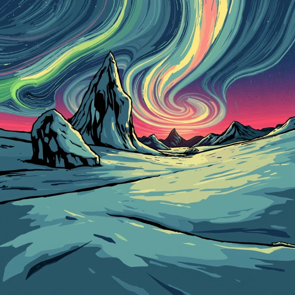 Celestial Tundra Vortex