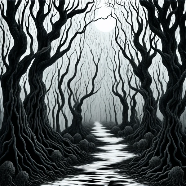 Whispering Shadows of the Forest