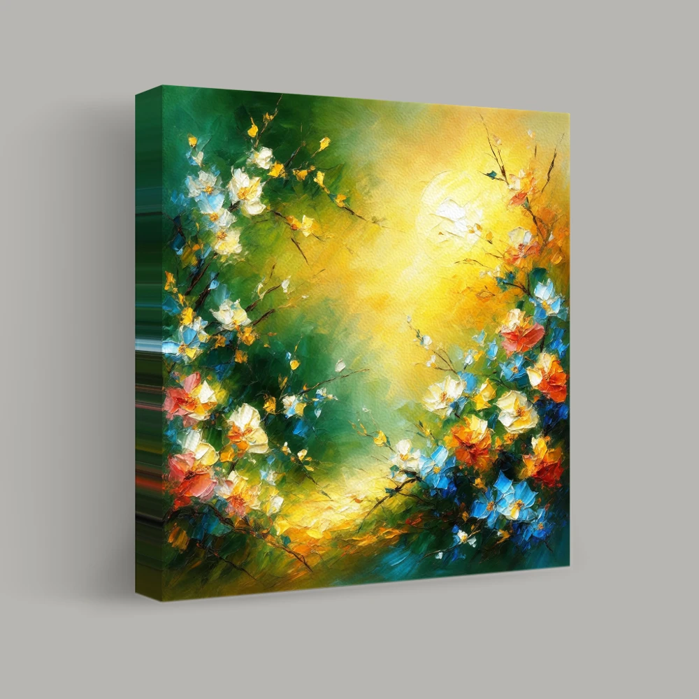 Blossoms of Radiant Dawn — canvas