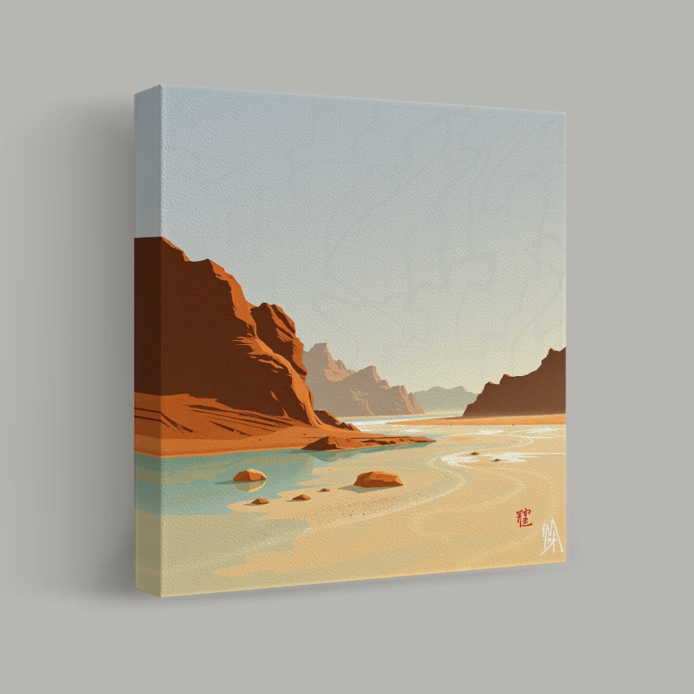 Echoes of the Desert — canvas