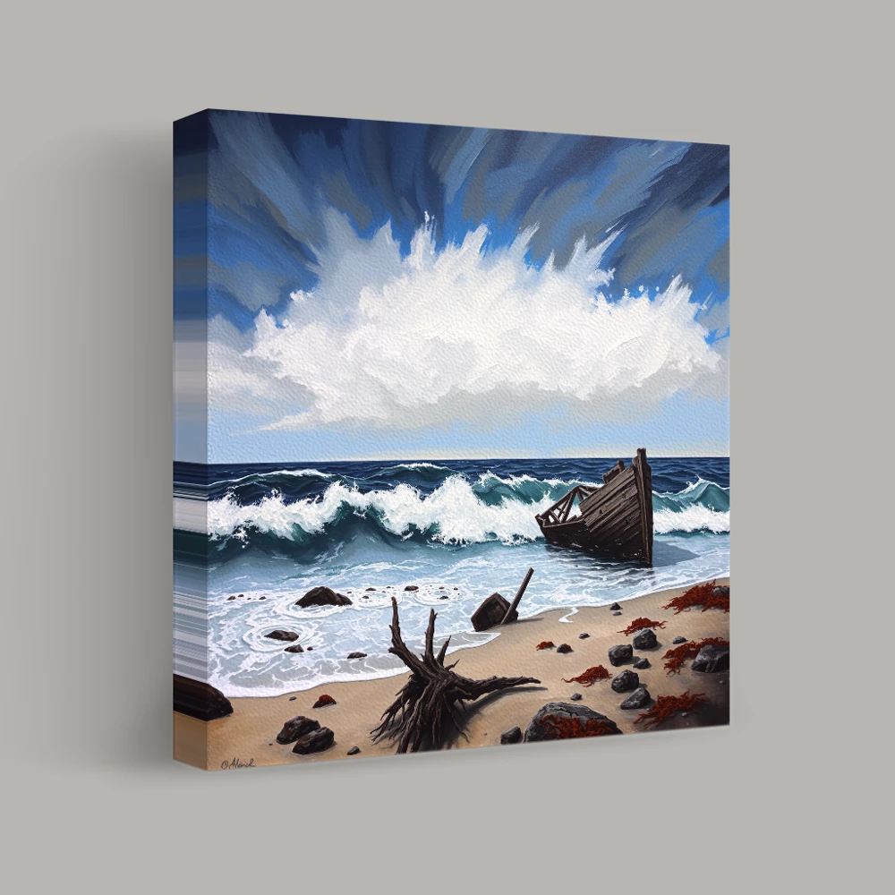 Echoes of the Shore — canvas