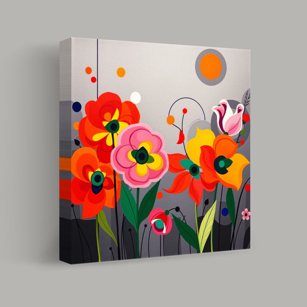 Floral Dynamics — canvas