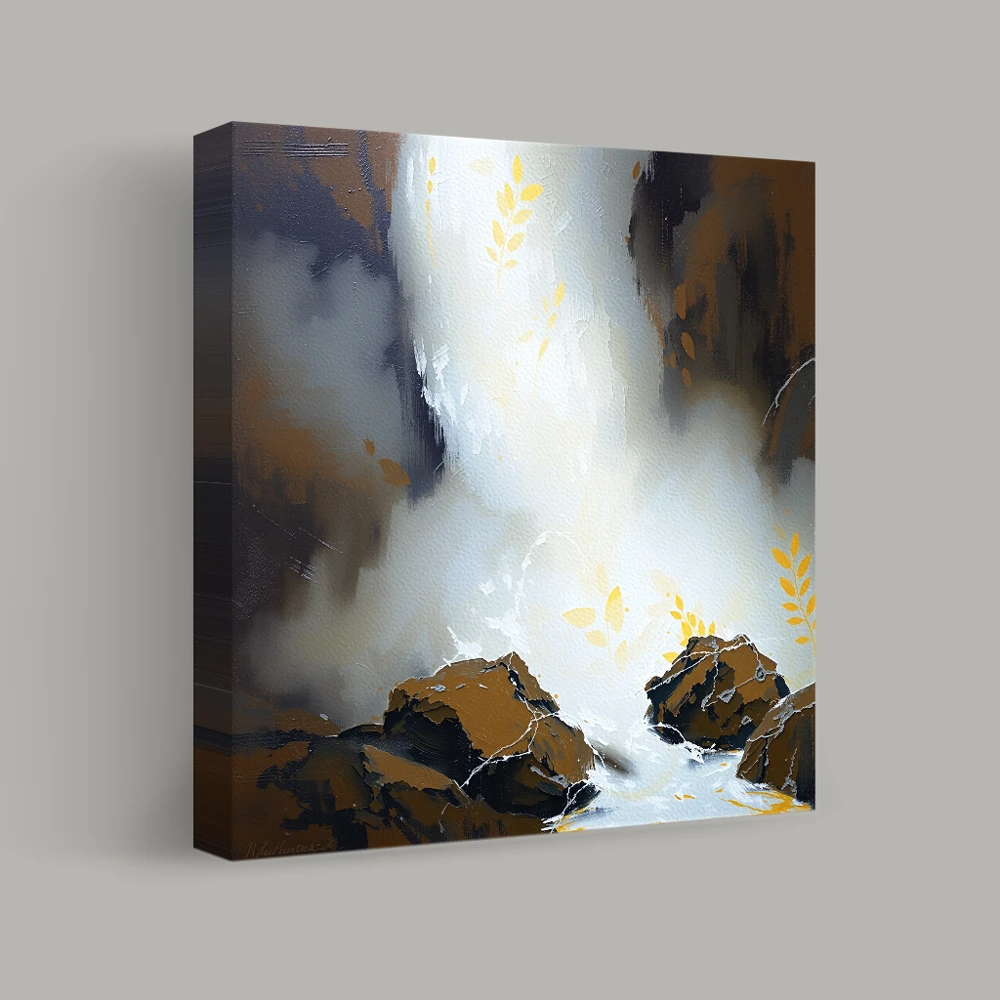 Cascade of Autumn Light — canvas