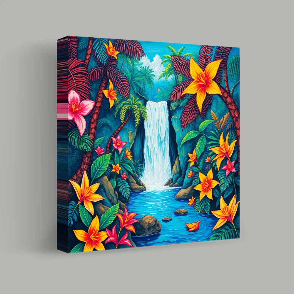 Serenity in Bloom — canvas