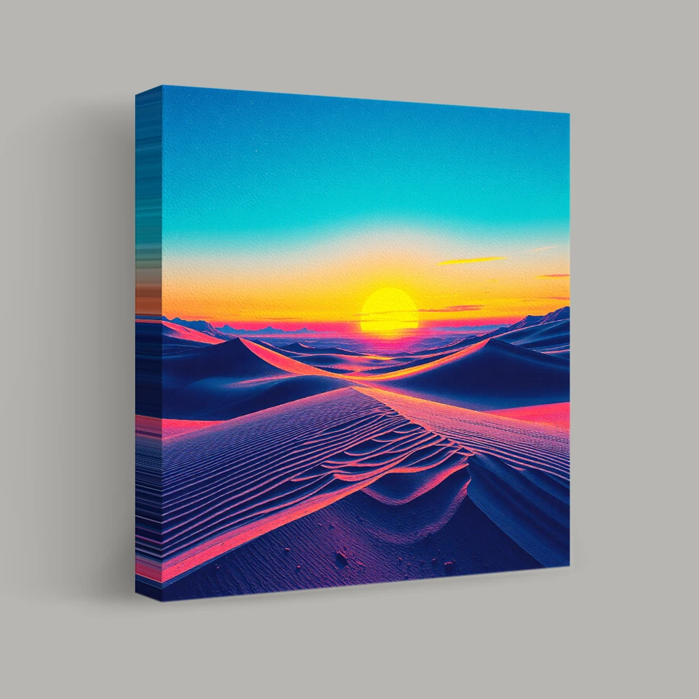 Silhouettes of the Dunes — canvas