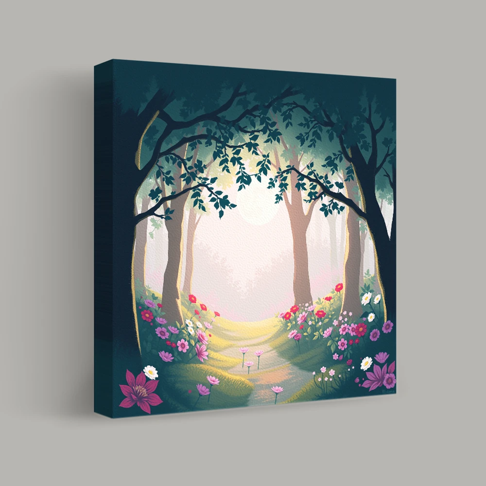 Moonlit Enchantment — canvas