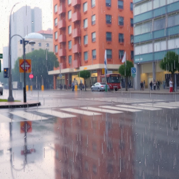 Raindrops and Reflections