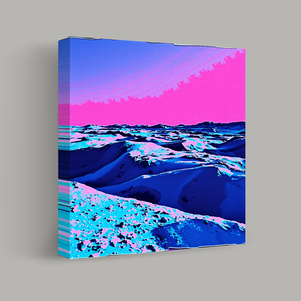 Hues of an Alien Horizon — canvas
