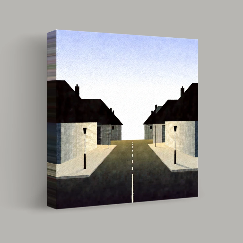 Symmetry's Silent Approach — canvas