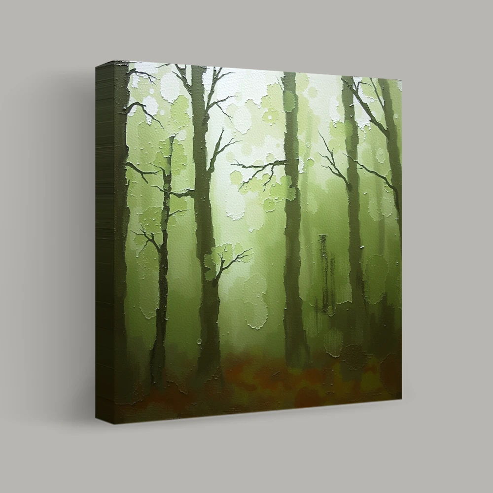 Enchanted Forest Mists — canvas