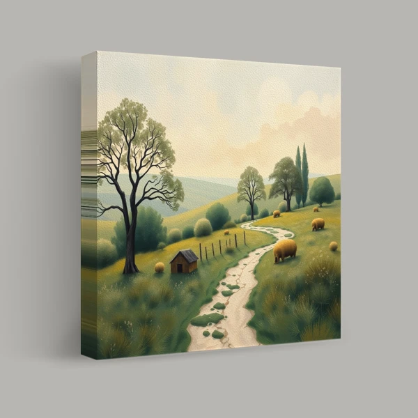 Pad door Pastorale Sereniteit