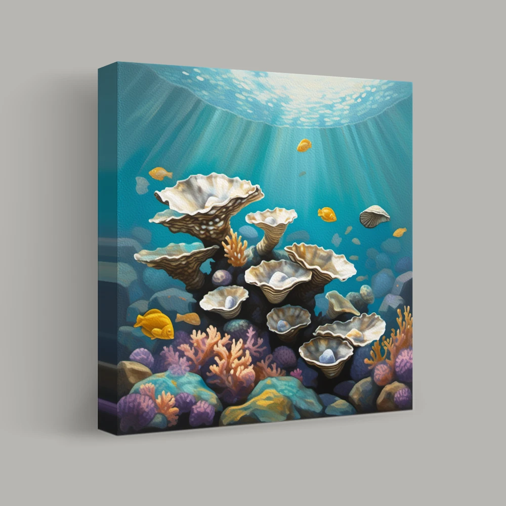 Beneath the Ocean's Light — canvas