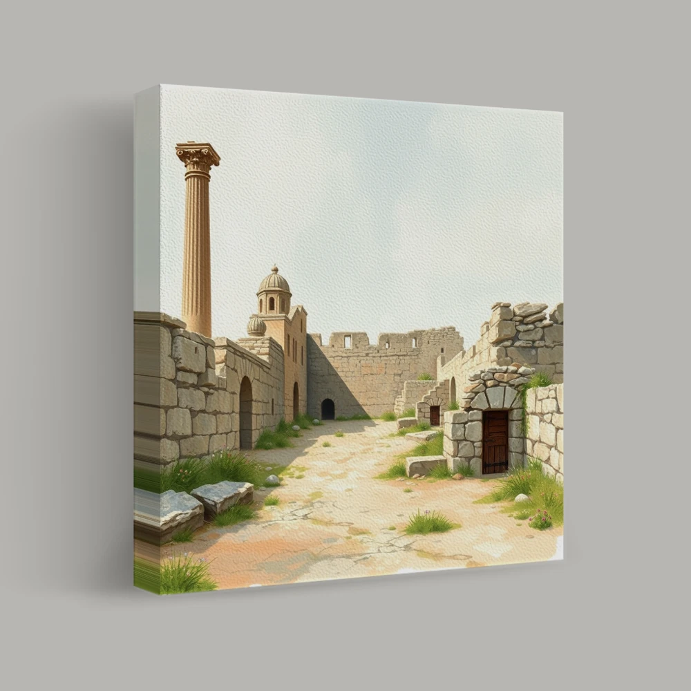 Echoes of Ancient Stone — canvas