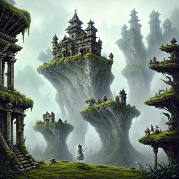 Floating Kingdoms of the Misty Realm