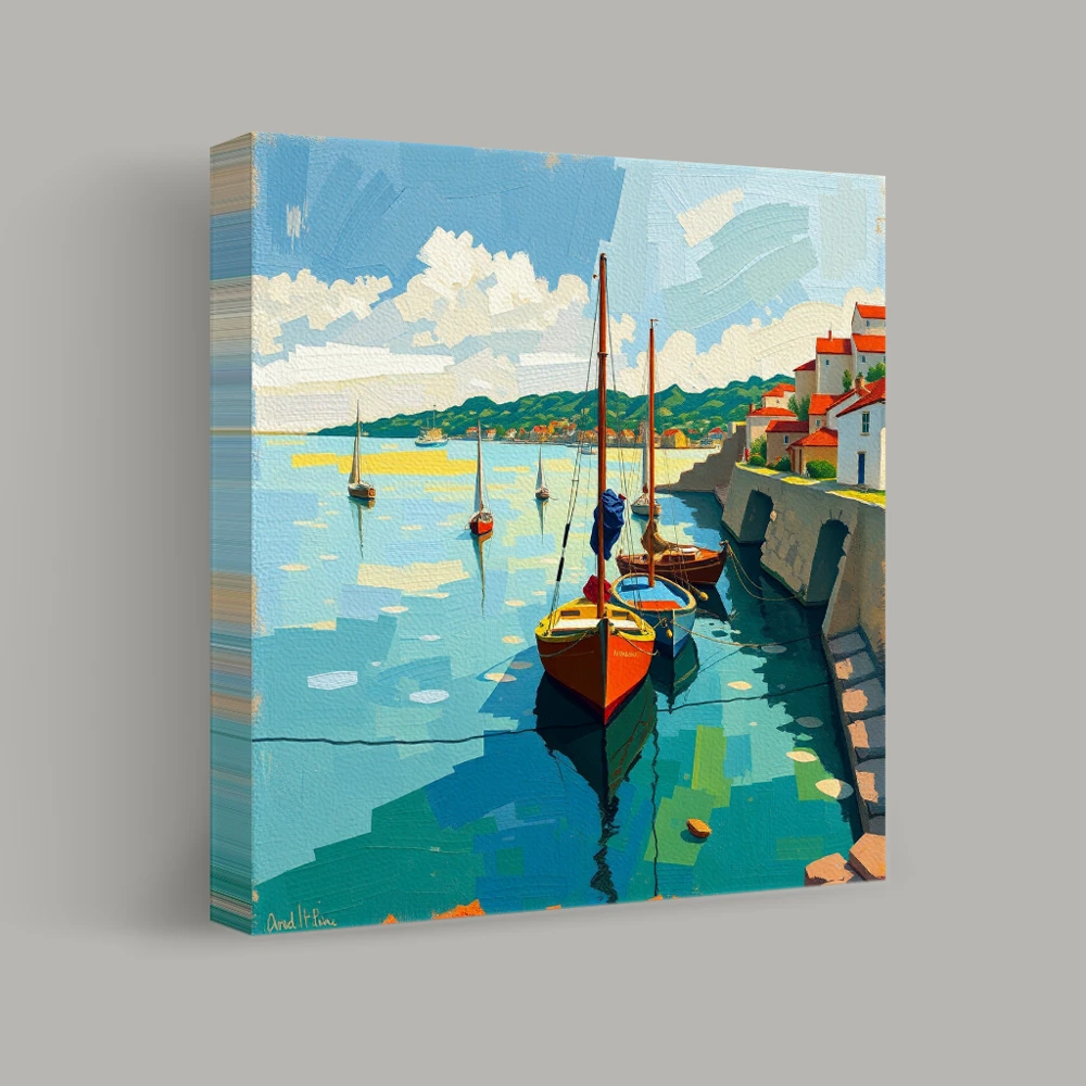 Harbor Tranquility — canvas