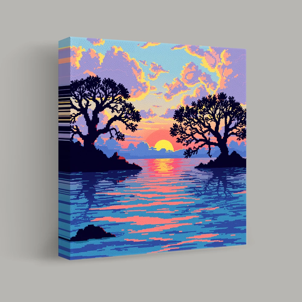 Dissonant Horizons — canvas
