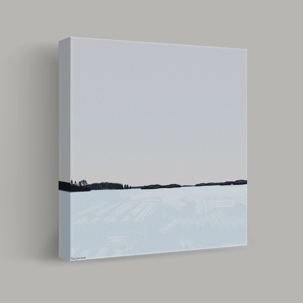 Winter's Quiet Embrace — canvas